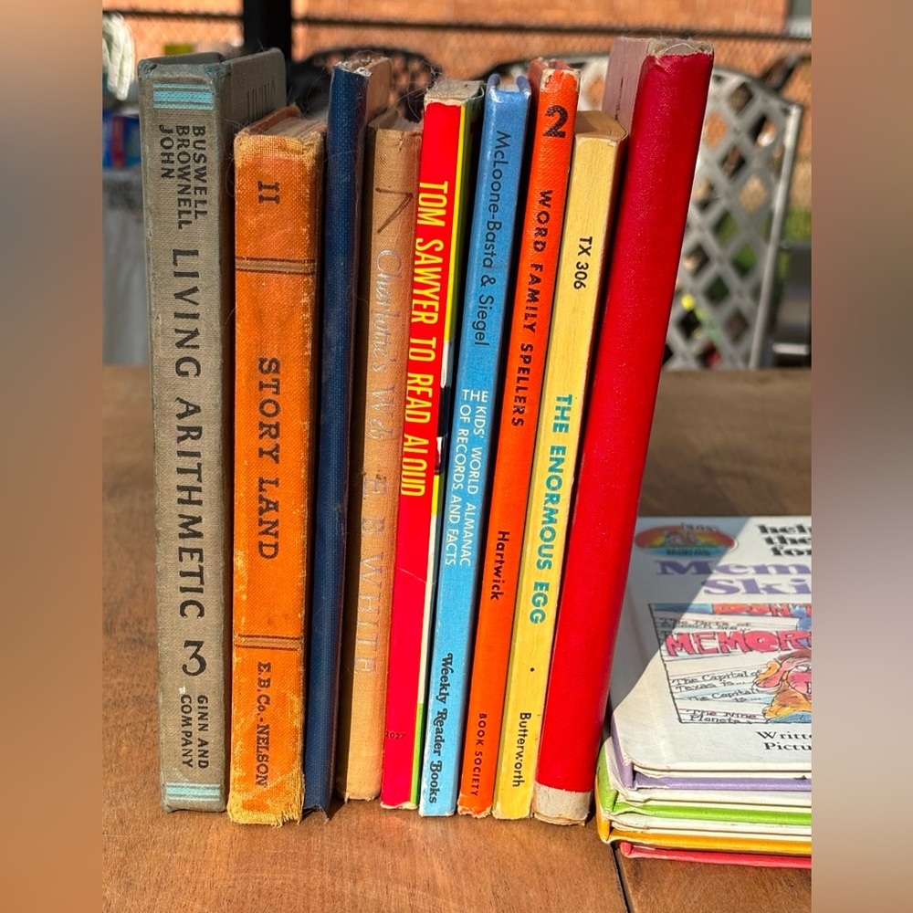 Nine Vintage Children’s Books. One Lot. Classic Children’s Lierature.